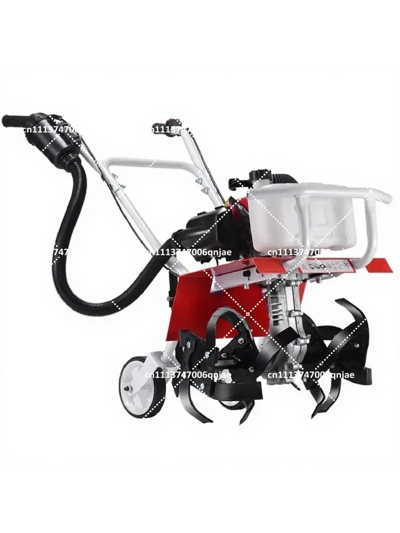 Tiller Cultivator Rotary Tillage Machine for Farm Garden Soil Loosening Trenching Weeding Fertilizing Turning