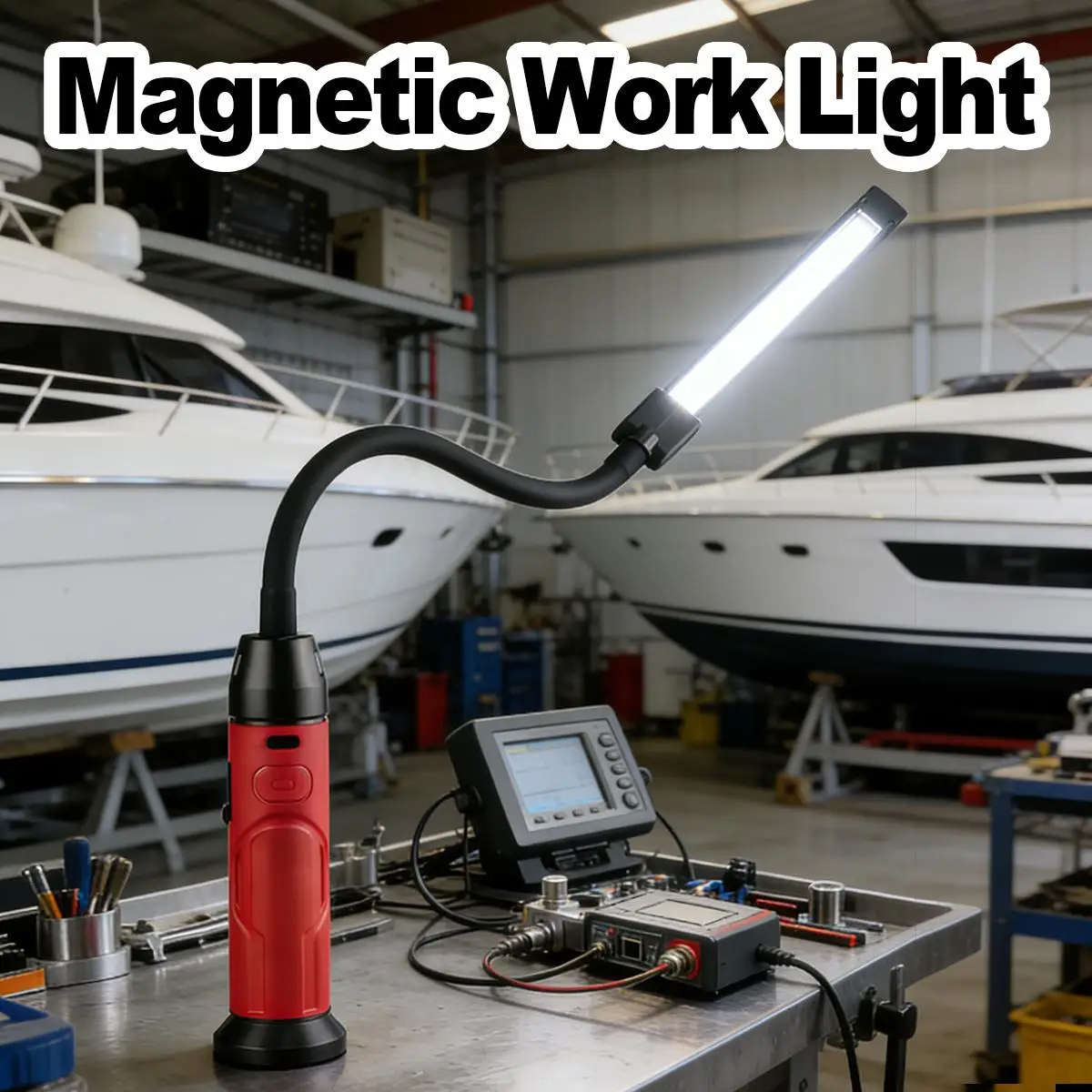 Rechargeable Led Work Light Work Light For Home Rechargeable Shop Light Gooseneck Garage Light Camping Led Work Light Art Usb