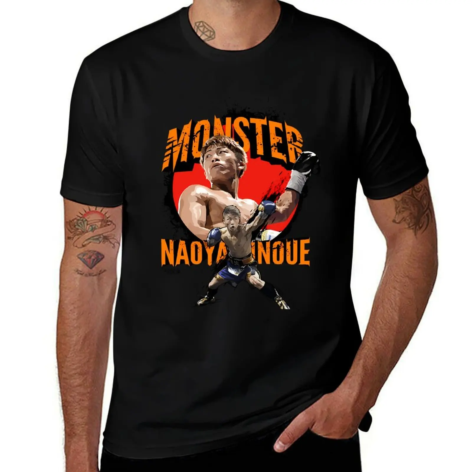 Naoya Inoue artwork by shunsukevisuals T-Shirt Sports Basic Short Sleeve T-Shirt