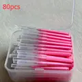 80pcs 0.6 mm Pink