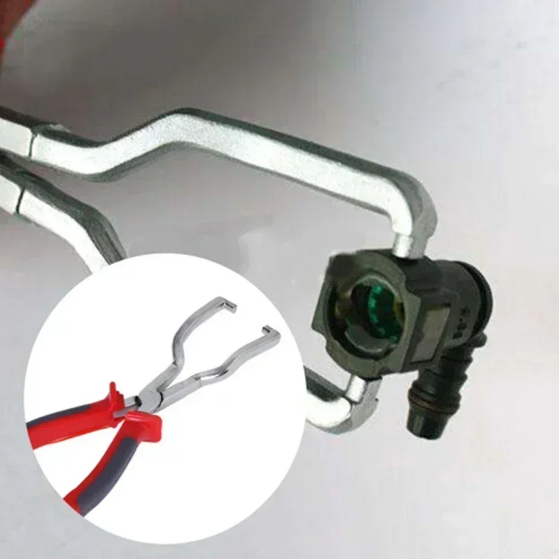 Special Petrol Clamp Gasoline Pipe Joint Fittings Calipers Car Repair Tool Steel Filter Hose Release Disconnect Fuel Line Pliers 