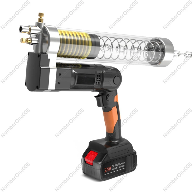 Jindao Electric Grease Gun Lithium Battery Automatic High Voltage 24v Rechargeable Portable Wireless Excavator