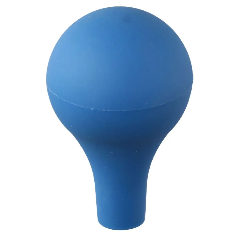 5Pcs Pear Shaped Pipette Rubber Bulb Head Durable Blue Dropper Rubber Caps Lab Supplies 3/5/10/15/20ml Pipettes