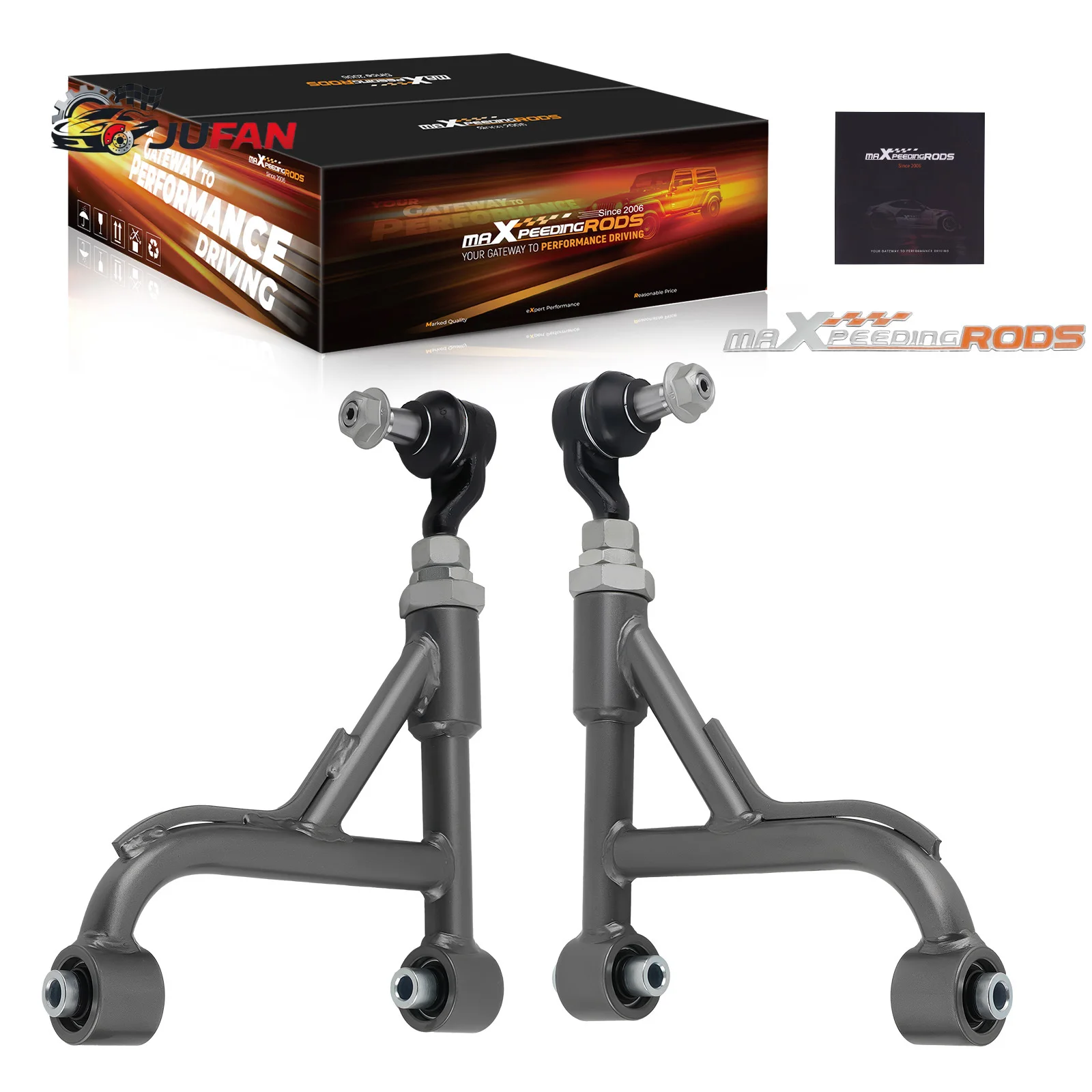 MaXpeedingrods 2x Camber Adjustment Kit Rear Upper Arm for Lexus 1998-2005 GS300 GS400 GS430 IS300