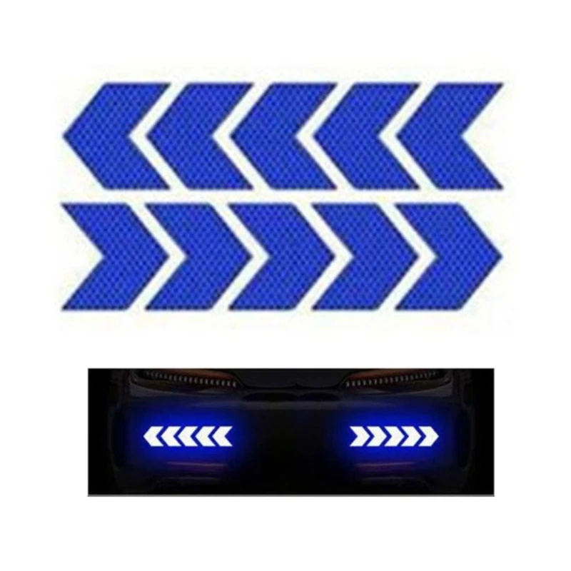 Reflective Tape Waterproof Self Adhesive Conspicuity Safety Caution Reflector Stickers Outdoor for Trucks for cars Bikes