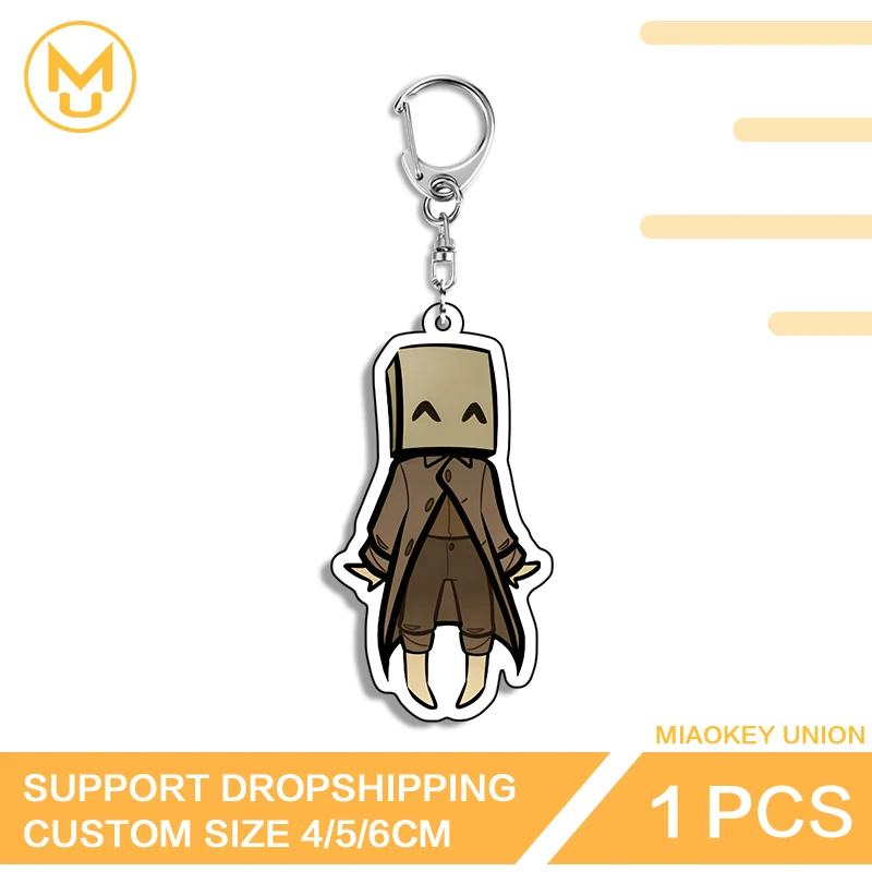 Creative Mono Game Character Second Dimension Keyring Premium Innovative Personality Props Multi Function Durable Key Chains