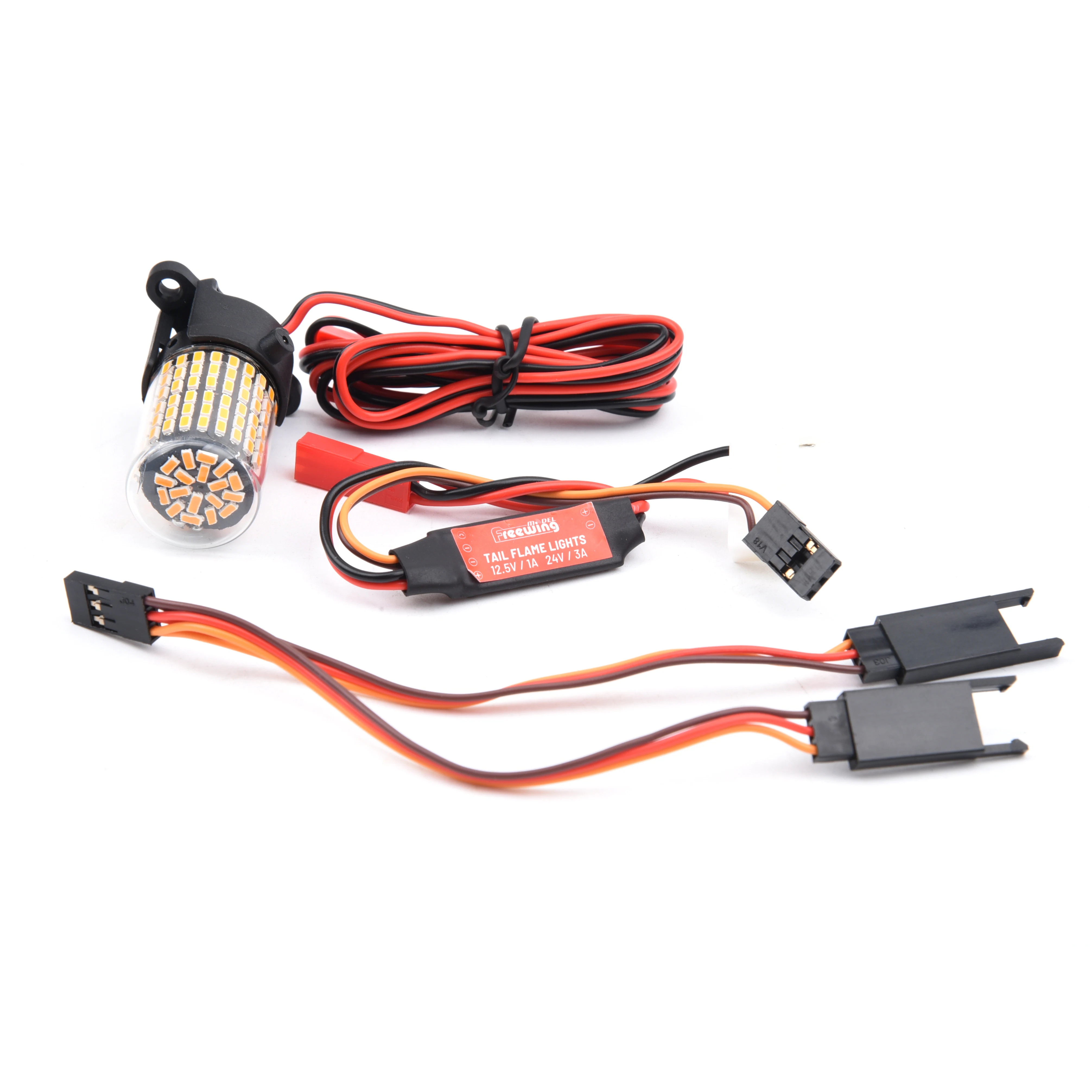 Afterburn Controller LED for Freewing 70 80 Inrunner Motor Ducted Fan RC Plane Models Aircraft Accessorie Part Tail Flame Lights