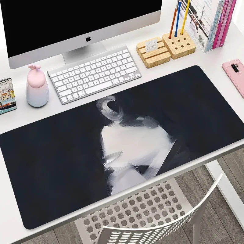 

Large Mouse Pad 900x400 Abstract Art character Mouse Pad Gamer Mousepads Gaming Accessoroes Laptop Mechanical Keyboard Desk Mat