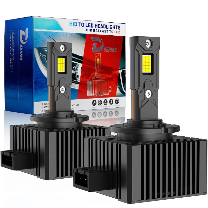 

2PCS 30000LM D1S D3S Headlight 110W D2S D2R D4S D4R D5S D8S LED Canbus Lamps Auto LED Lights Bulb For Car Lights 6000K Plug&Play