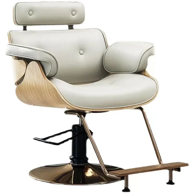 

Vintage Retro Barber Chair Classic Luxury Beauty Salon Barbershop Chair Equipment Aesthetic Cadeira De Barbeiro Furniture