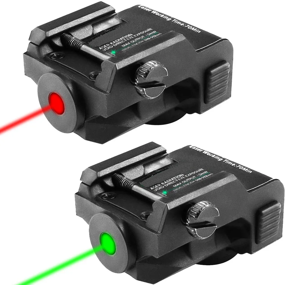 

Richfire Tactical Flashlight Red Dot Laser Sight Pistol Laser for Glock Taurus Outdoor Hunting Defense Training