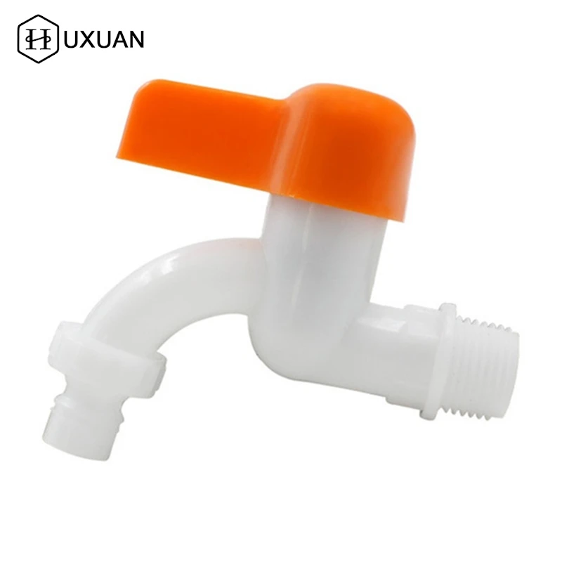 

PVC Water Faucet 20MM Household Faucet Washing Machine Kitchen Balcony Public Places Outdoor Garden Drainage Tap Adapter