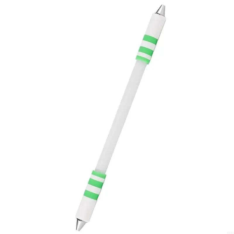 Q5WA Kéo chân bút Train Training Đồ chơi Rolling Finger Bút xoay chống trượt Lớp phủ Bút (không có bút refill)