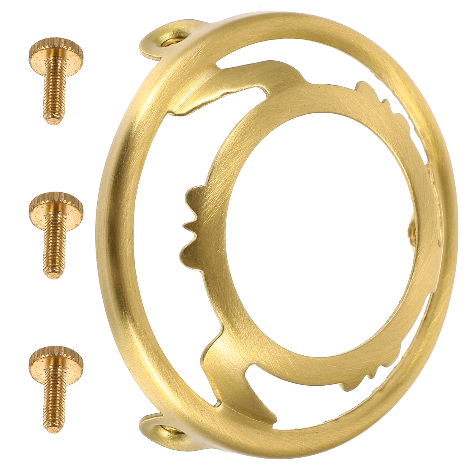 

Copper Lampshade Ring Adapter 62x20mm 33 Holes 3 Screws Glass Shade Fixtures Lamp Parts Accessories Replacement