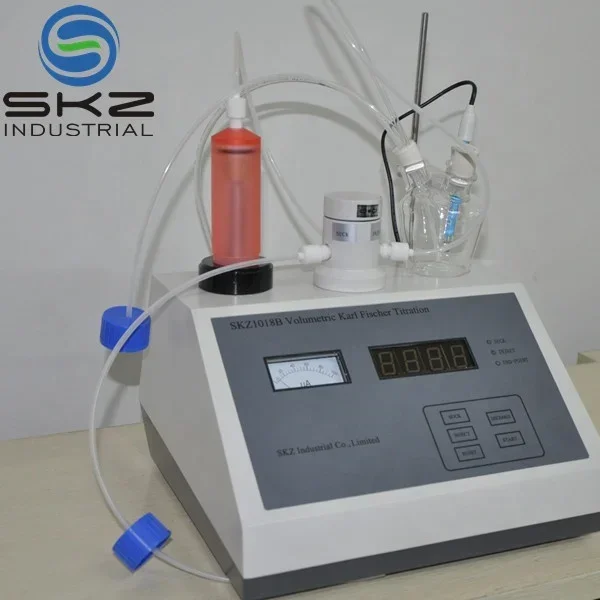 high quality lab digital auto ASTM D 1744 ISO 760 ASTM E203 Karl-Fischer moisture analysis instrument