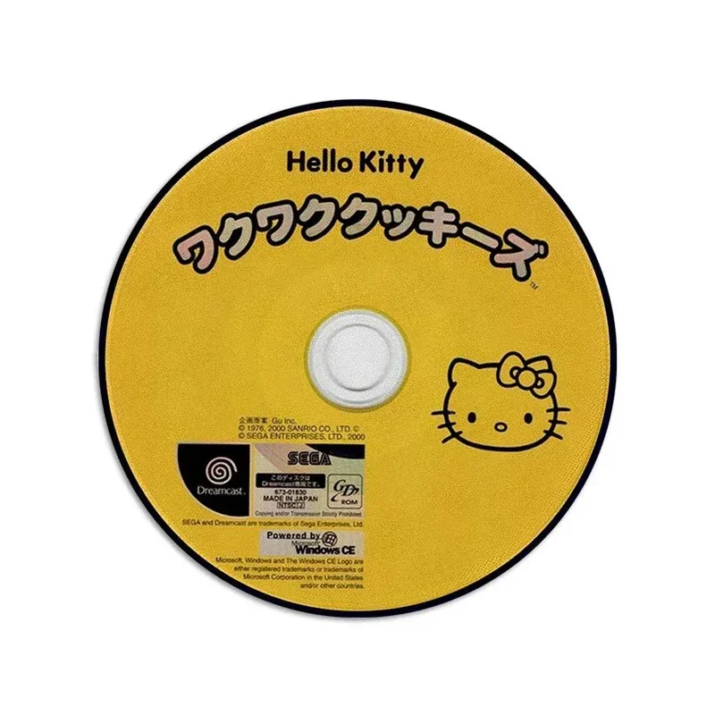 Podkładka pod mysz Sanrio Hello Kitty Cartoon Cute Kt Cat okrągła podkładka gamingowa pod mysz na Pc biurko na laptopa biurowa antypoślizgowa