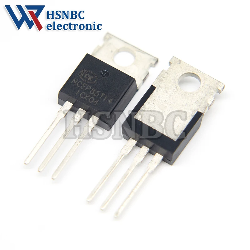 10PCS NCEP85T14 85T14 TO-220 140A 85V N-Channel Super Trench Power MOSFET Transistor 100% New Original