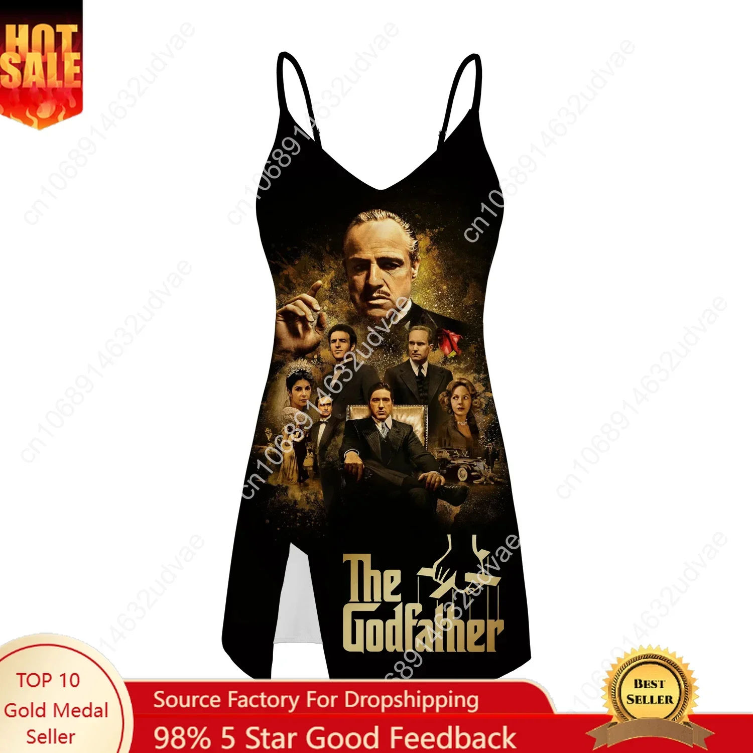 The Godfather Sling Dress Swimsuit Womens Bathing Suits Personalized Fashion Swimwear Pool Party Bikini Custom Made Beachwear