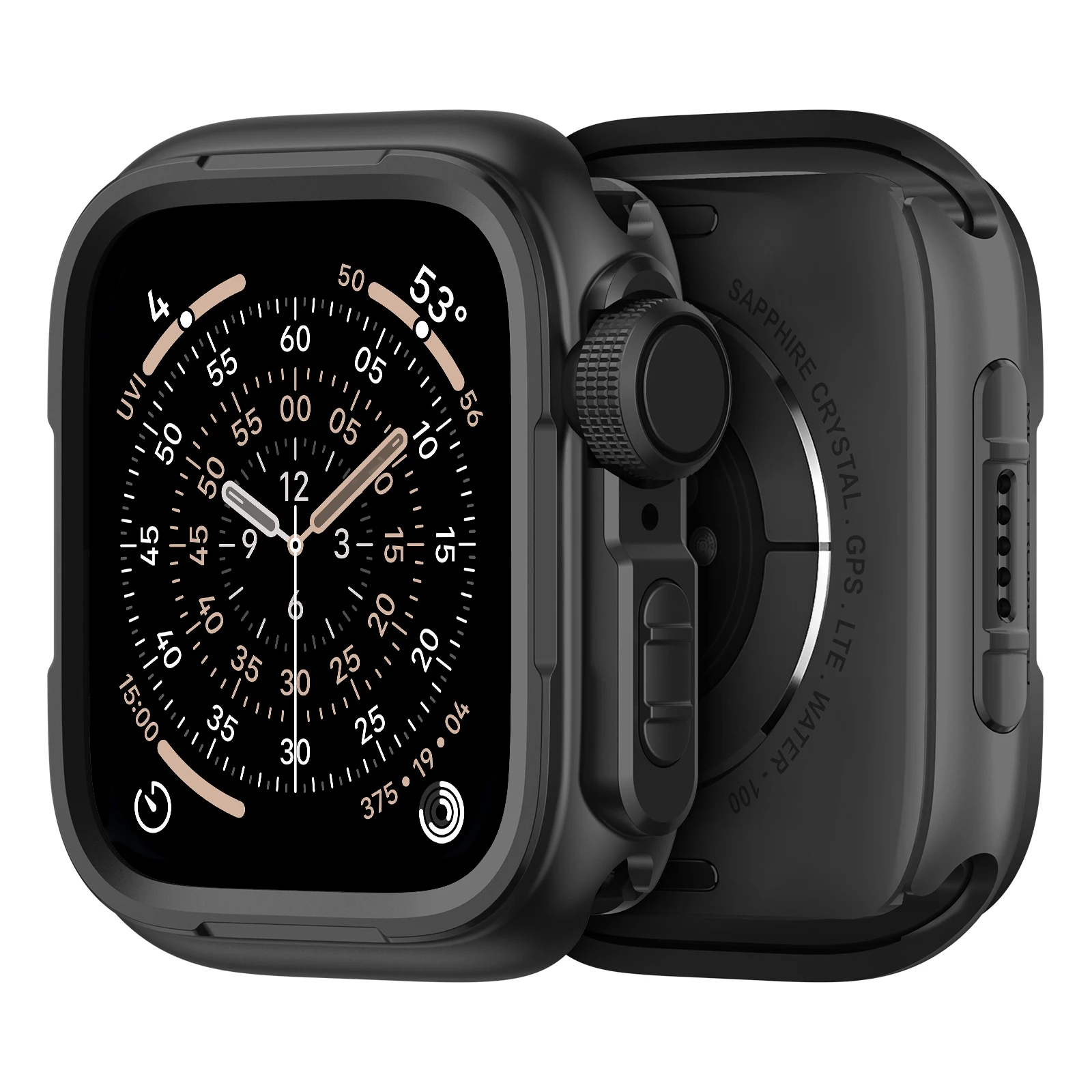 Luxury Stainless Steel Case For Apple Watch Ultra 3 2 1 49mm Metal cover For iwatch Series 11 10 46mm 9 8 7 6 5 SE 4 45MM 44MM
