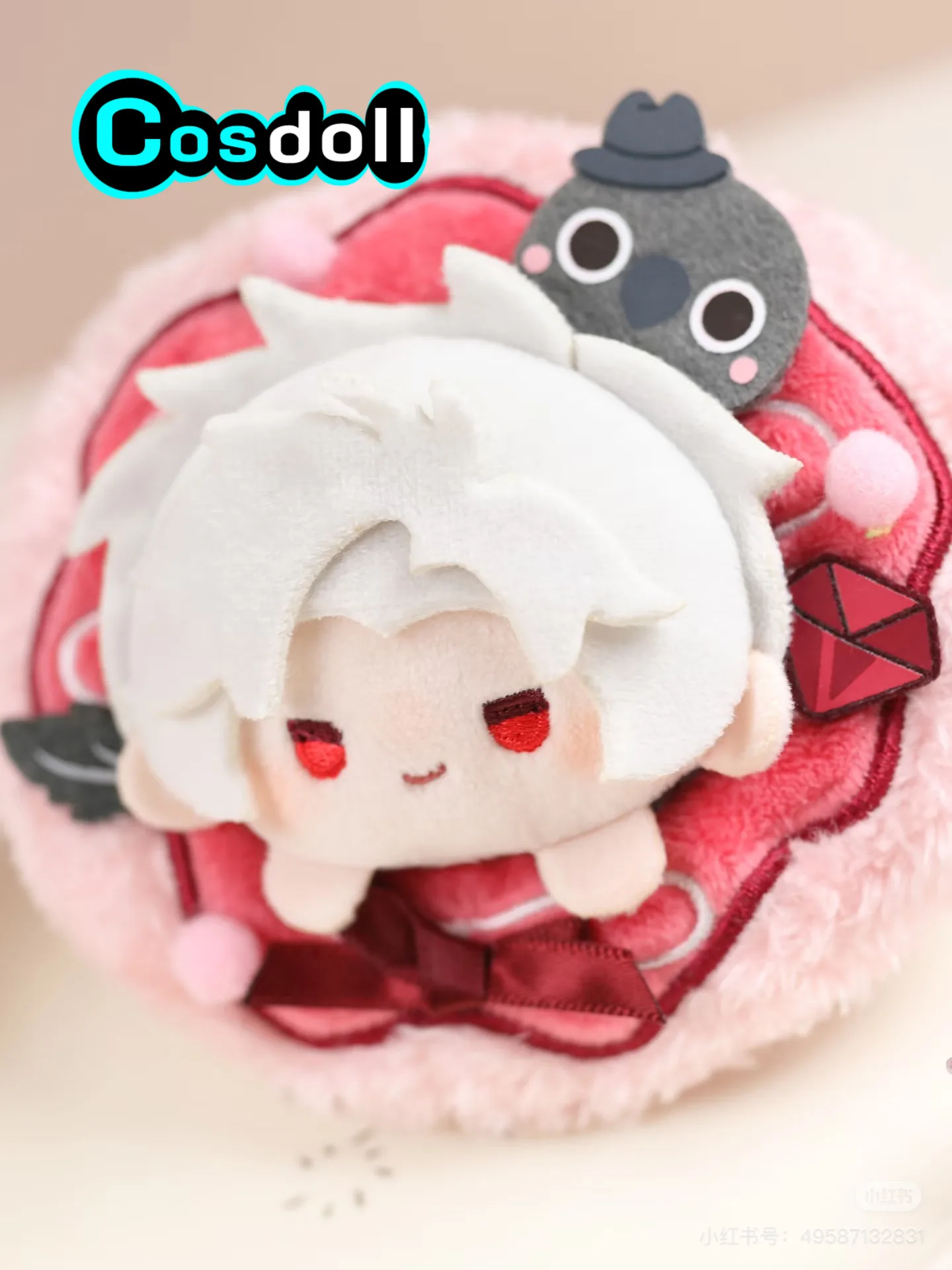 

In Stock 10cm Donuts Love and Deepspace Rafayel Sylus Caleb Stuffed Plushies Doll Clothes Keychain Bag Ornament Anime Game Toy K