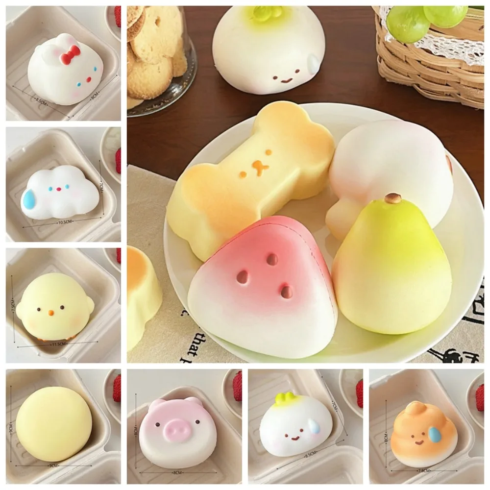 

Interesting Simulated Fruit Fruit Squeeze Toy Food Cheese Cartoon Fidget Toy Rabbit Watermelon Fruit Pinch Toy Children