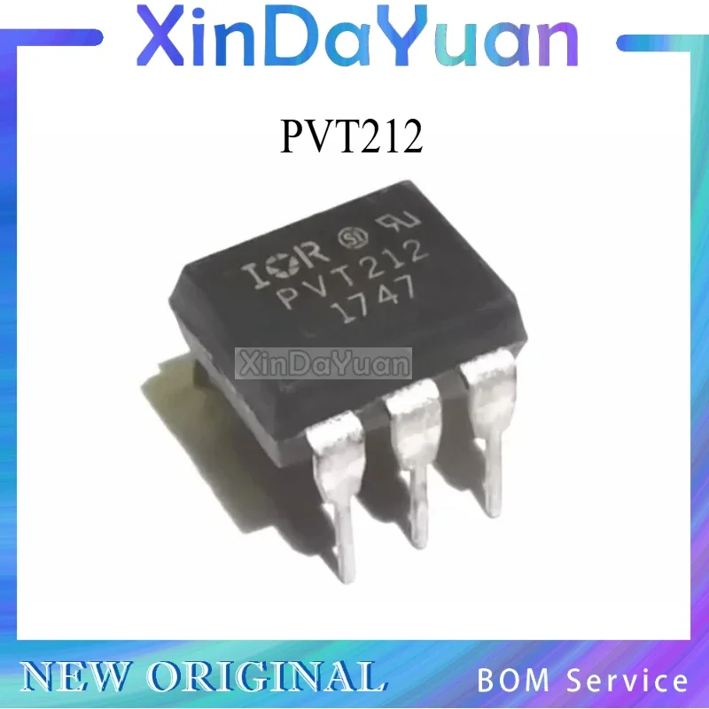 5 pcs PVT212  SOP-6  DIP-6  PVT212PBF  Optocoupler Solid-state Relay