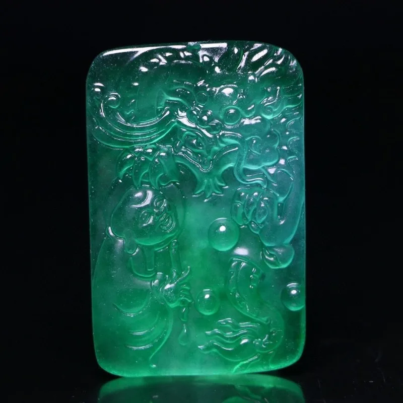 

High Ice Ethnic Wind Dragon Pendant Exquisite Jewelry