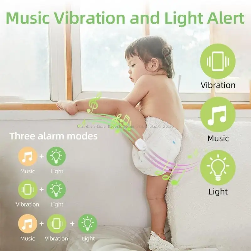 어린이와 노인을 위한 무선 배변 훈련 알람과 소리 알림 기능