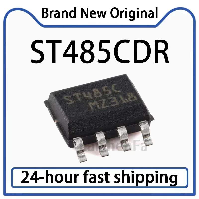 10 قطعة ST485CDR حزمة SOP-8 RS-485/RS-422 شريحة إرسال واستقبال المخزون الأصلي