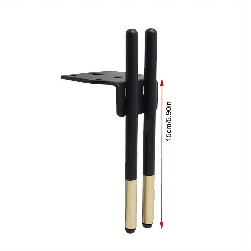 

4pcs Furniture Metal Legs Cabinet Feet Metal Sofa Bedside Wardrobes Feet Replacement Leg Height Adjustable Furniture Table Legs