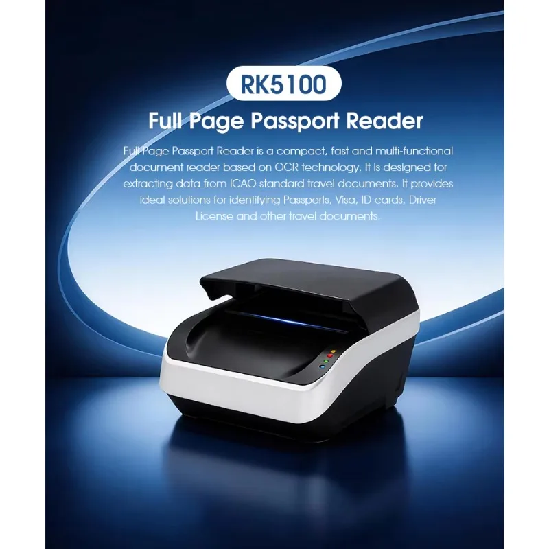 RK5100 Full Page Passport Reader