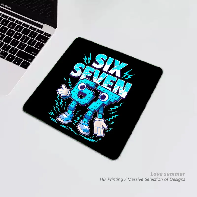 

2026 Size21X26CM Small Desk Mat 67 Number Brainrot Small Mouse Pad Type Mat Gamer Gift Mat Computer Pad Office Mat