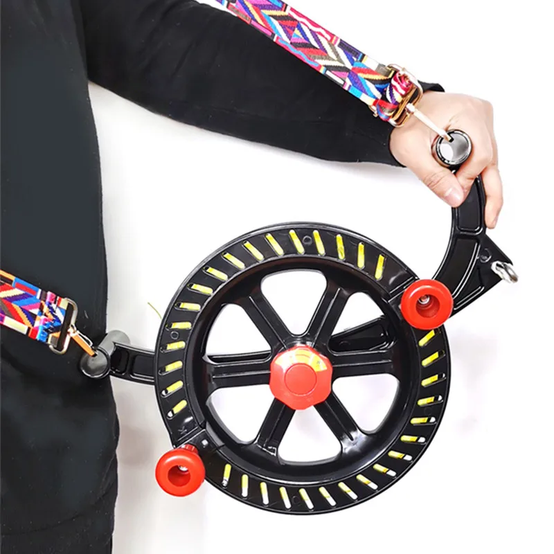 free shipping abs kite reel for adults Electric shocker shocker parplan flyingbear rainbow high inflatable show kites flying toy