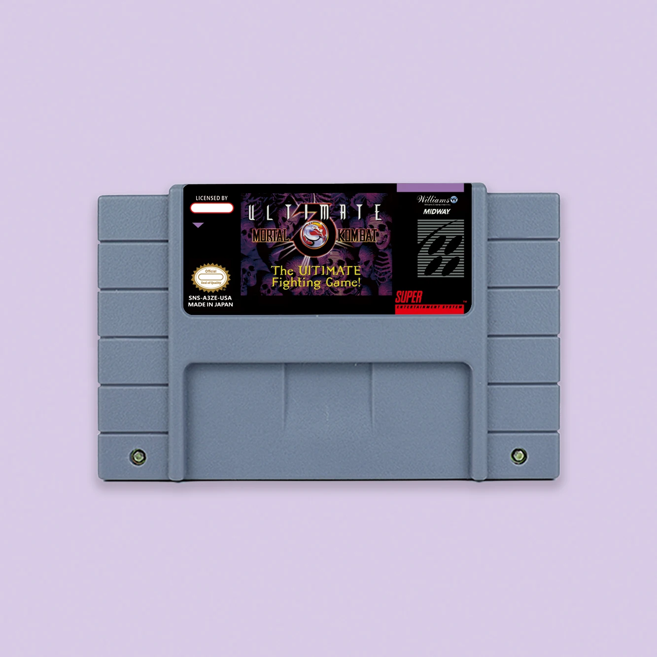 Ultimated Mortal Game Kombat III 3 16-битная экшн-игровая карта для США NTSC EUR PAL Версия SNES Игровая консоль