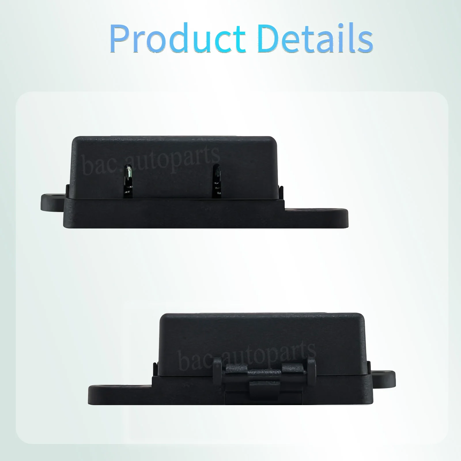 2-Way Fork Bolt Type 32V AFS/ANL/Midi/Mini Fuse Holder 2 Circuit Car Automobile Fuse Box Base for Automotive ANS AFS Dual Batter view 3