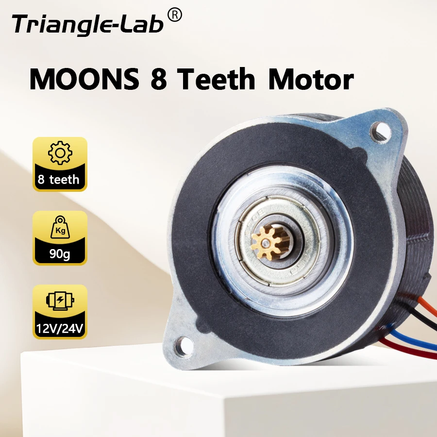 Trianglelab moons LDO NEMA14 Motor 8T LDO-36STH20-1004AHG 10T Hoge Temperatuur Voor TBG TBGS TBG-AIR Sherpa Voron 3D Printer