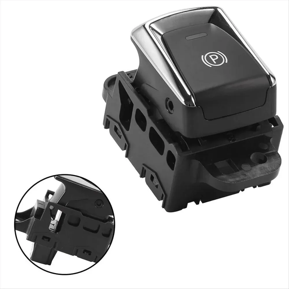 ZF-Ji1 ZF-Ji1 Interruptor botón freno mano electrónico para coche, Control freno estacionamiento