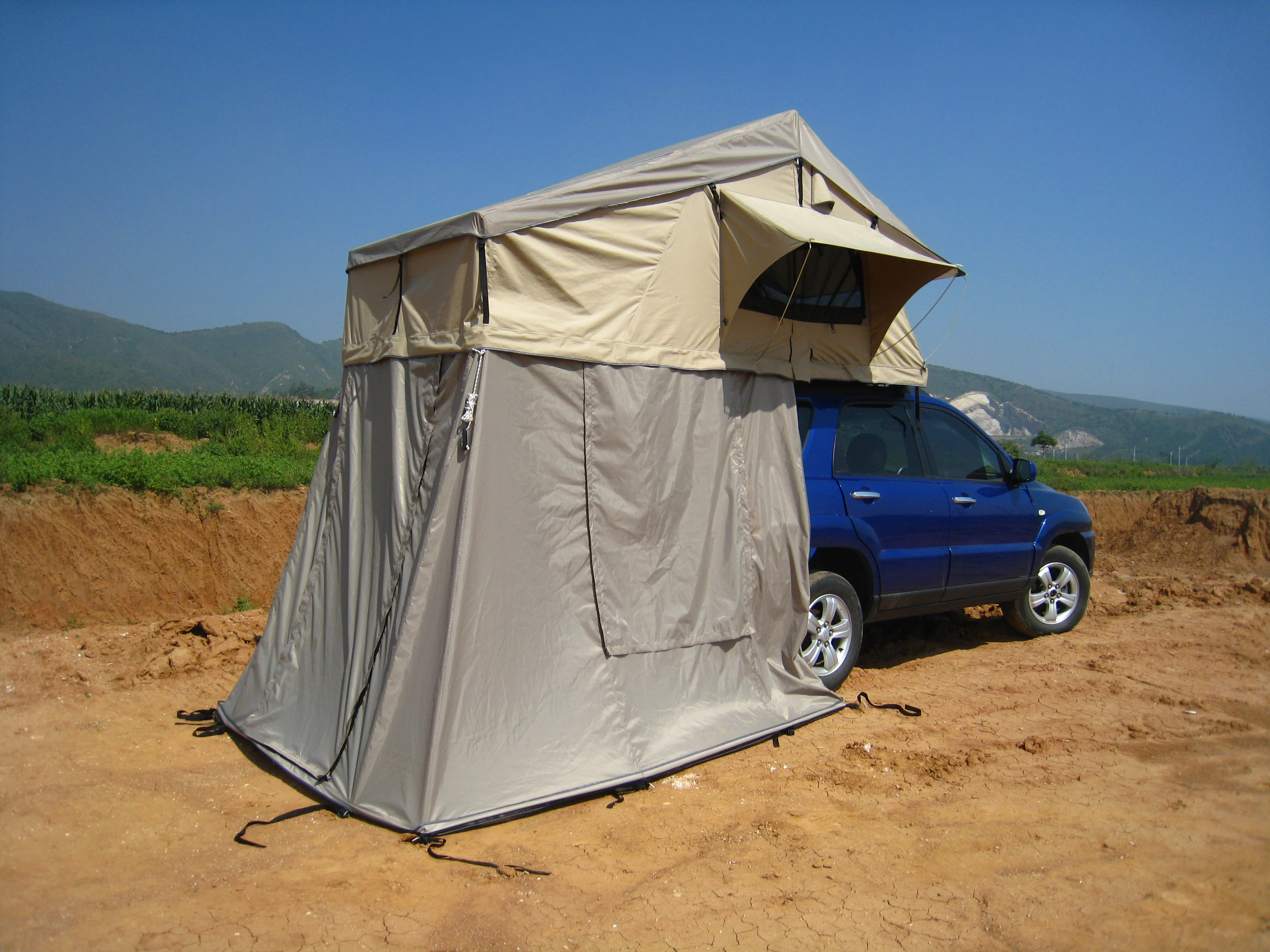 The Most Popular car camping rooftop tent car top roof tent