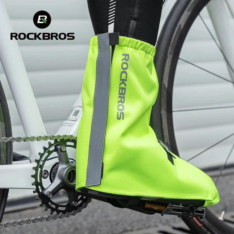 ROCKBROS Cycling Shoe Covers Lightweight Shoe Protective Cover Overshoes Waterproof Shoe Covers MTB Road Bike Racing Shoe Covers