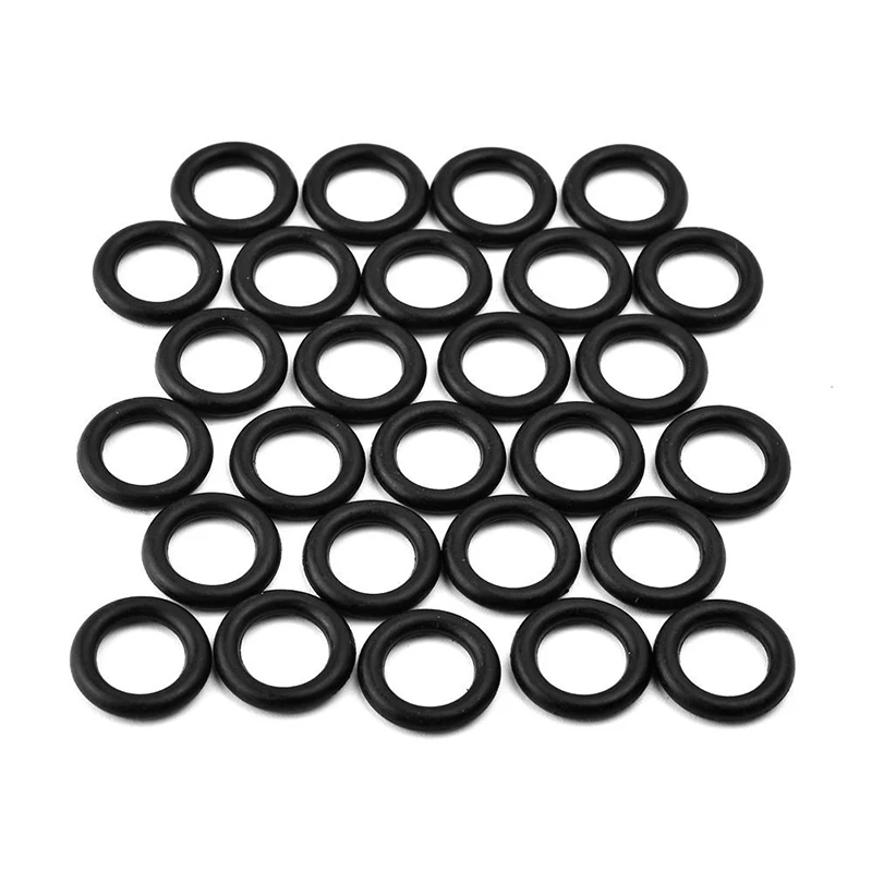 20pcs Computer Hard Disk Screw Damping Rubber Ring O-ring Damping Rubber Ring Power Fan Screw Damping Sealing Ring