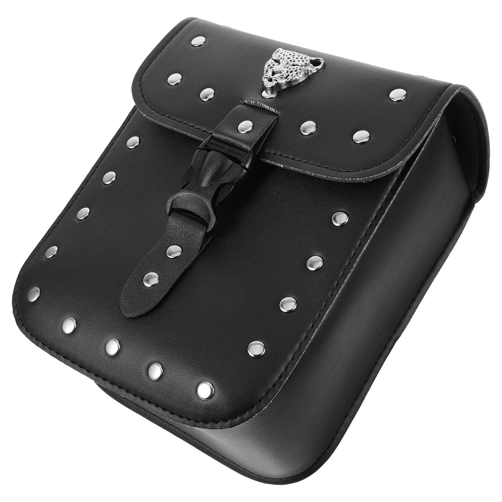 

Motorcycle Side Bag Multi Functional Tool Organizer Compact Lightweight Saddle Bag for Various Motorcycle Models Easy