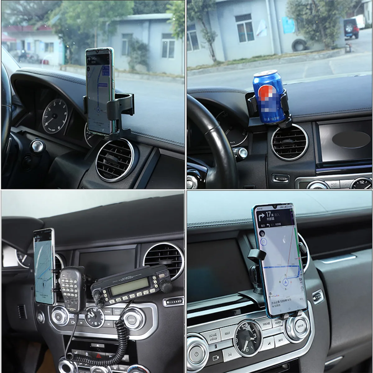 For Land Rover Discovery 4 LR4 2010-2016 ABS Car Special Mobile Phone Multi-Function GPS Navigation Bracket Car Accessories