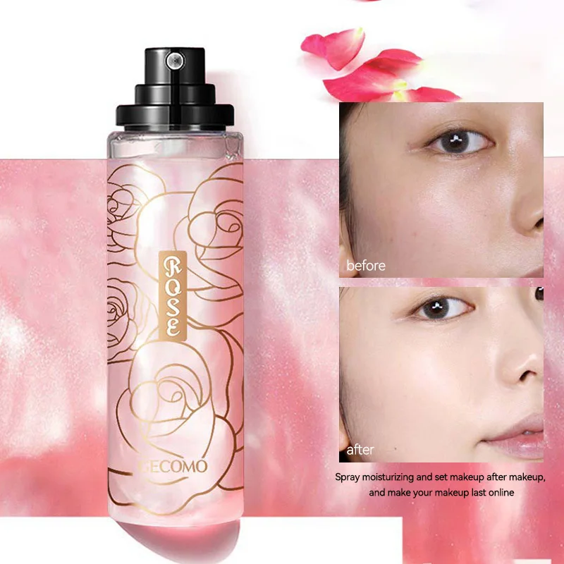 

Gemon Rose Floral Water-Hydrating Moisturizing, Soothing Spray Toner Portable Instant Hydration Long-Lasting,Daily Hydration