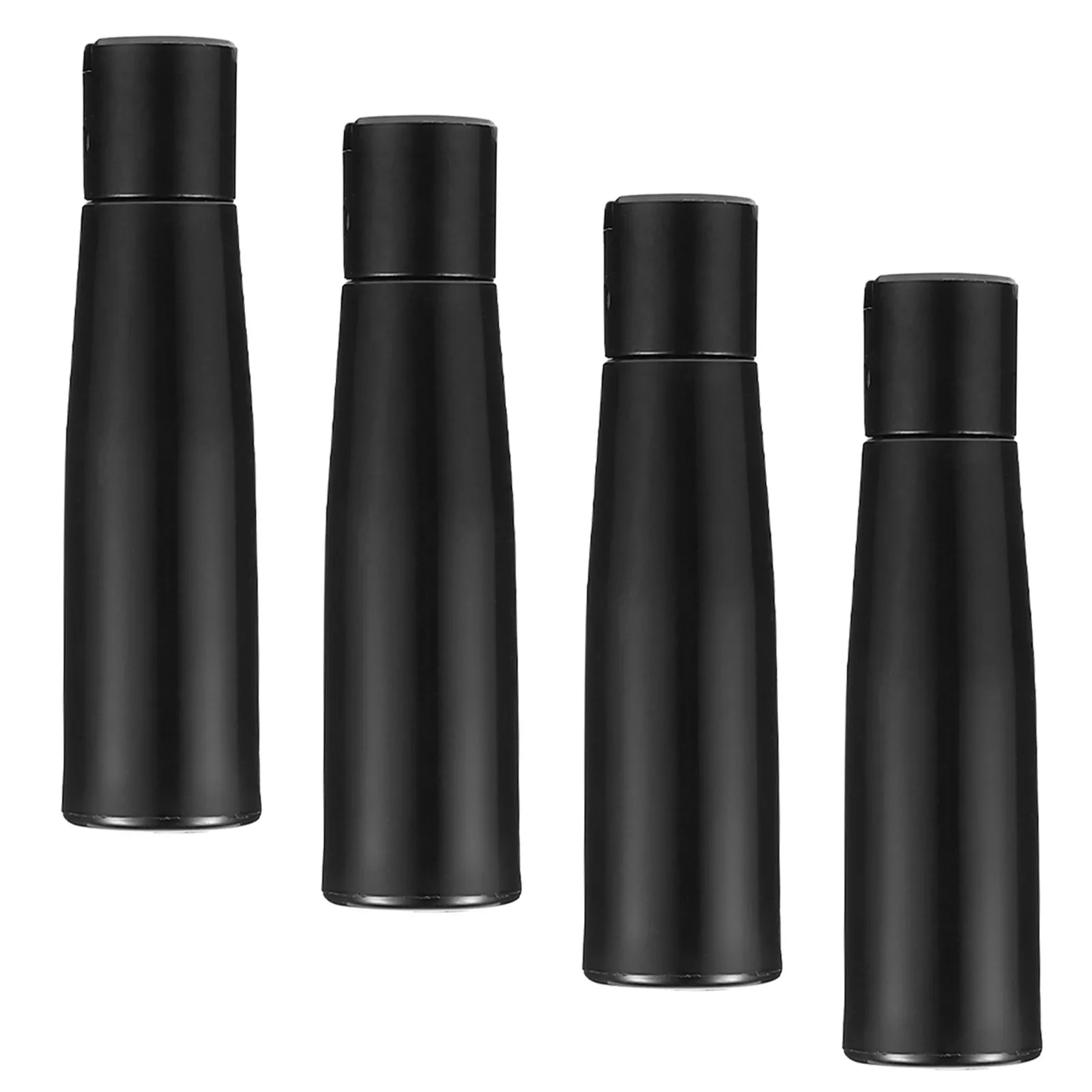 4Pcs Foldable Handwheel Crank Handle Black Revolving Machine Handle M4 Threaded Rotational Grip for Lathe Milling Grinder