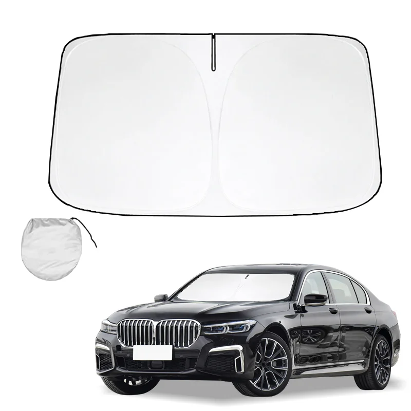 

Windshield Sun Shade for BMW 7 Series E65 2016-2023 Window Shade Sun Visor Cover Foldable Blocks UV Rays Keep Your Car Cooler