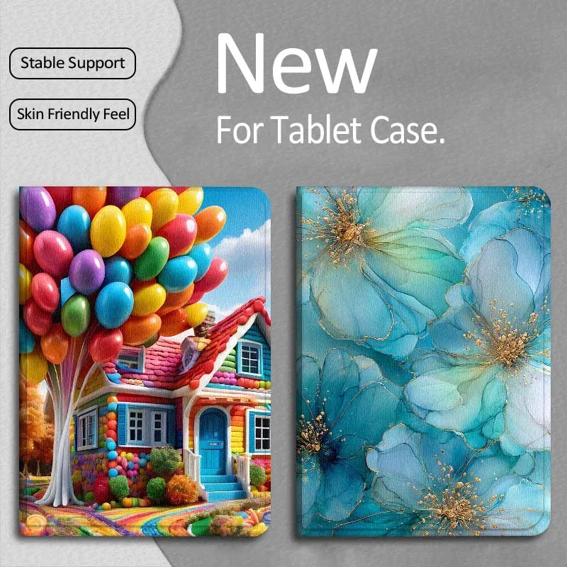 

Чехол для планшета Apple iPad Pro/Air 13 (2, 7-го, 6-го поколения), 12.9, 13 дюймов, складной, с текстурой цветка-шарфеля, 2025 M2/M3/M4/M5