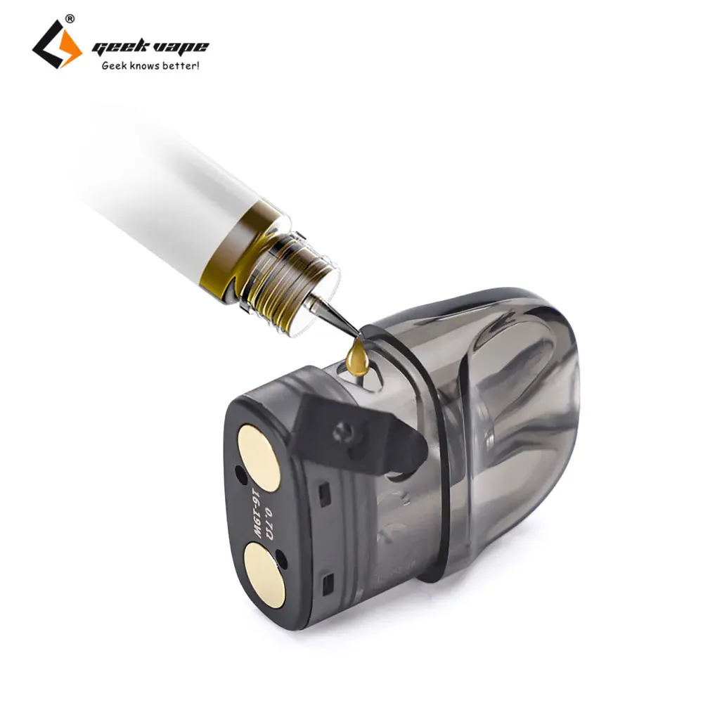 3 قطعة/الوحدة الأصلي GeekVape Sonder U Pod خرطوشة 2 مللي 0.7ohm لفائف ل Sonder U جراب عدة Vape جراب خرطوشة MTL Vaping E السجائر