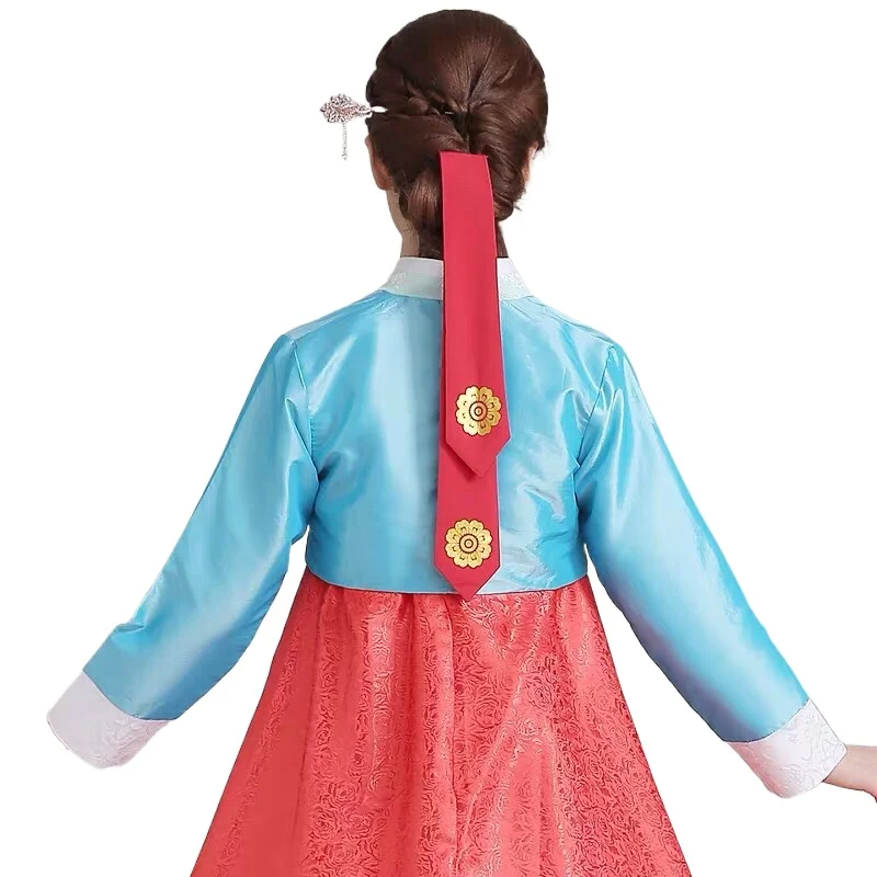 Südkorea geflochtene Haarschmuck Hochzeit Band Haarnadel klassische traditionelle koreanische Gericht Hanbok Kopf bedeckung Zubehör