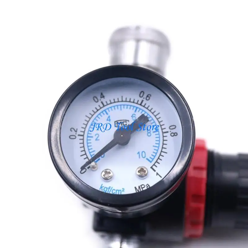 A2UD 1/4” Paint Guns Pressure Regulator with Gauge Easy to Install for Air Tool