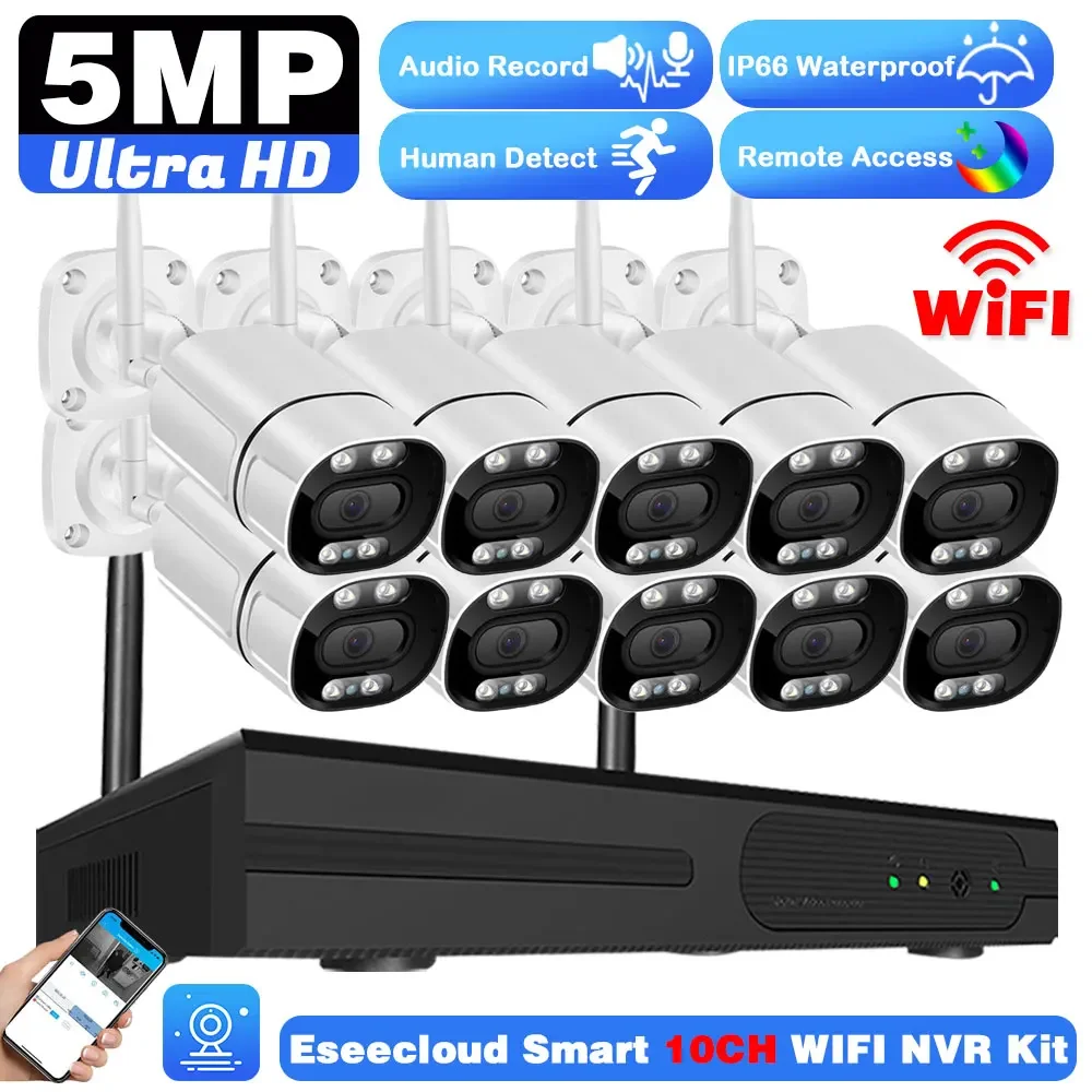 5MP Wifi 10CH Nvr V… - image
